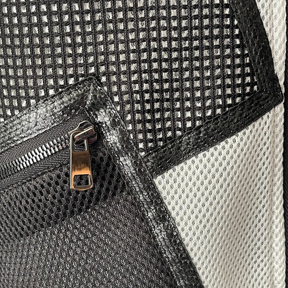 Harrison Wong Color Block Spacer Mesh Jacket Size… - image 2